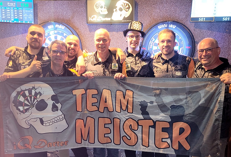 iQ Darter ANUBIS ist Meister in Liga 2